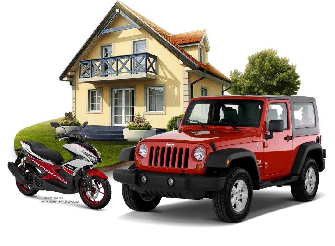 Rumah, mobil, dan sepeda motor — tiga pembiayaan syariah Elang Property Indonesia